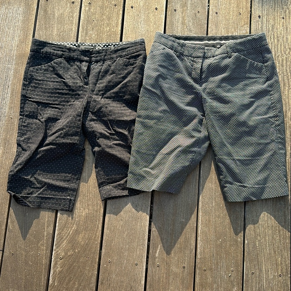 Express two pair women’s dress Bermuda short